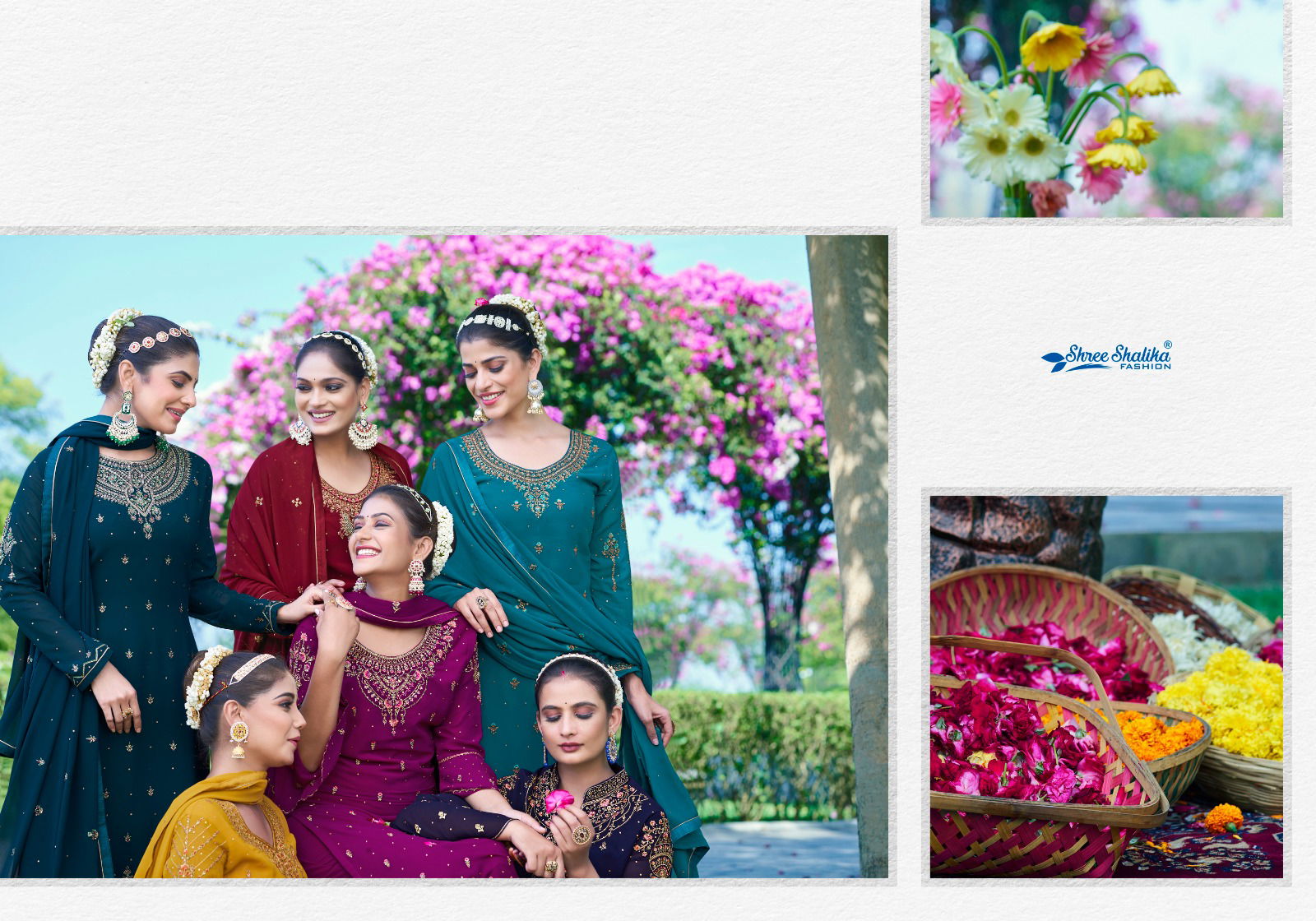 Leela Vol 2 by Shalika 2001 To 2006 Heavy Georgette Wedding Salwar Suits Wholesalers In Delhi